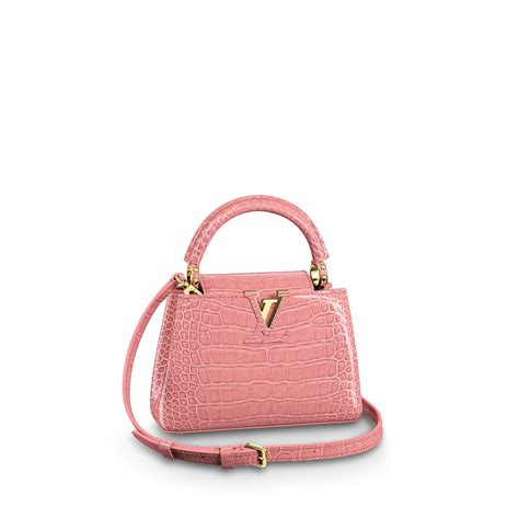 sac capucine louis vuitton crocodile|Capucines Mini Crocodilien Brillant .